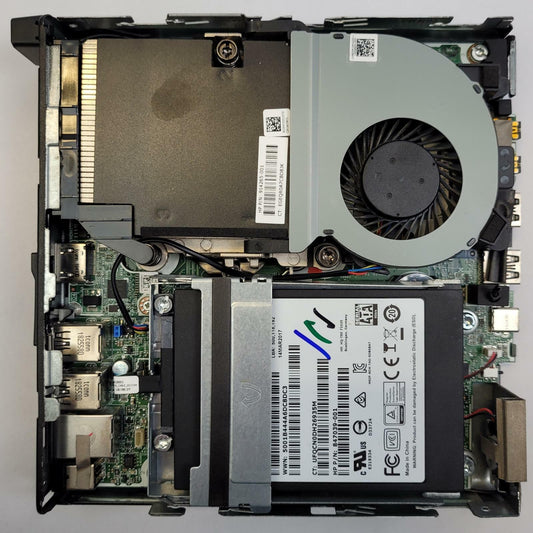 HP ELITEDESK 800 G3 MINI 35W No OS I5-7500T 8GB RAM 256GB 2.5" SSD | Grade C