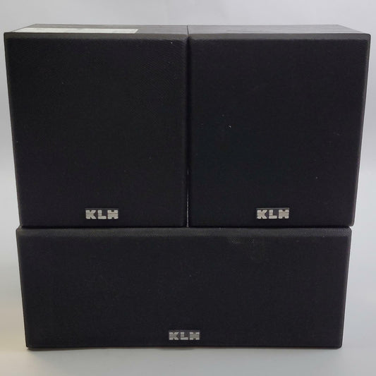 KLH 3-Piece Speaker Set | Grade B