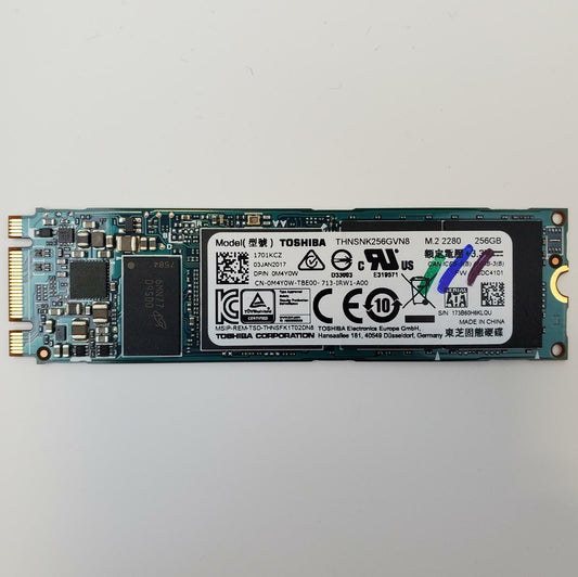 Toshiba THNSNK256GVN8 256GB 2280 Gen3 M.2 Internal SSD | Grade A