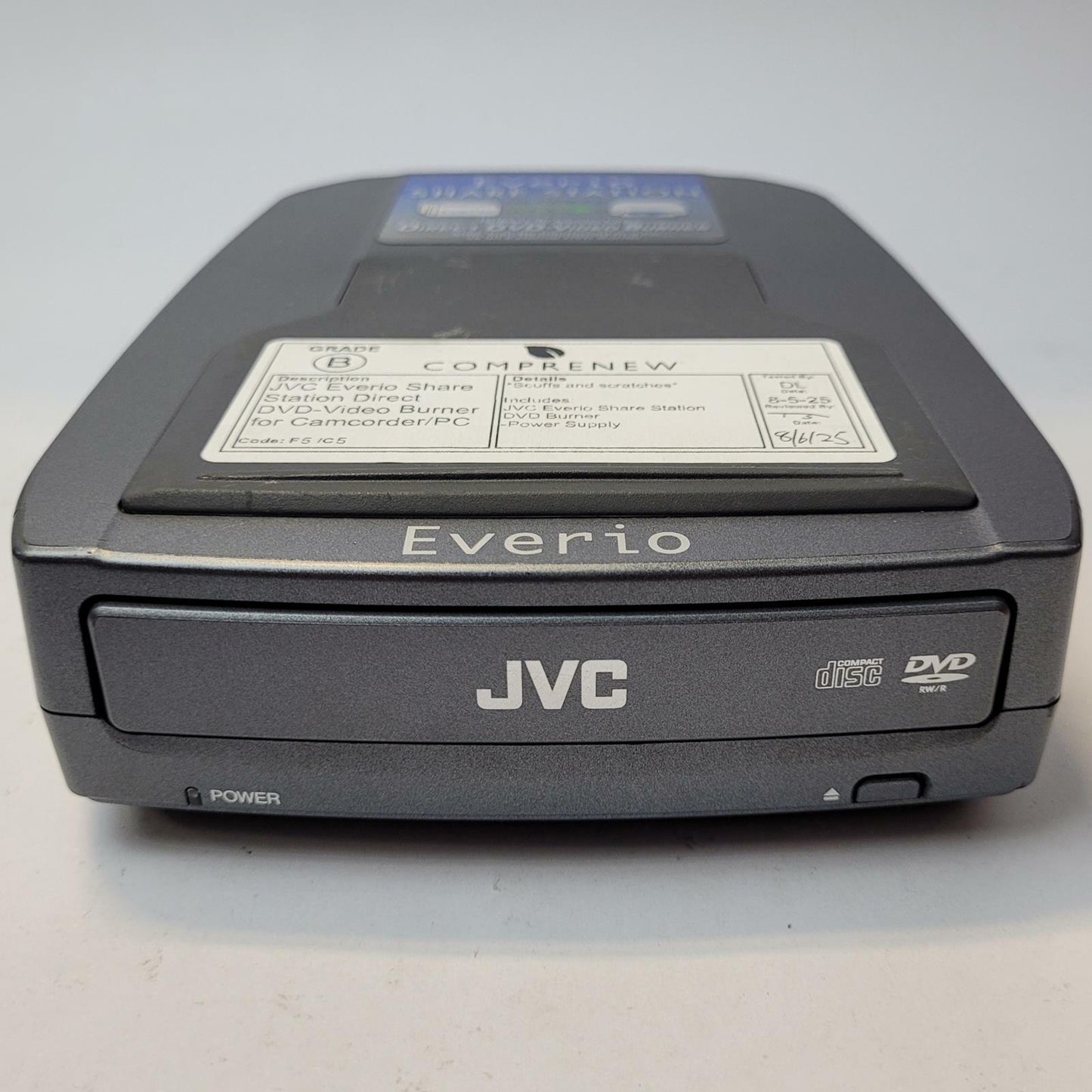 JVC CU-VD10U Everio Share Station Direct DVD-Video Burner | Grade B