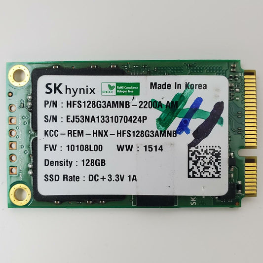 SK Hynix HFS128G3AMNB-2200A 128GB mSATA SSD | Grade A | 8240