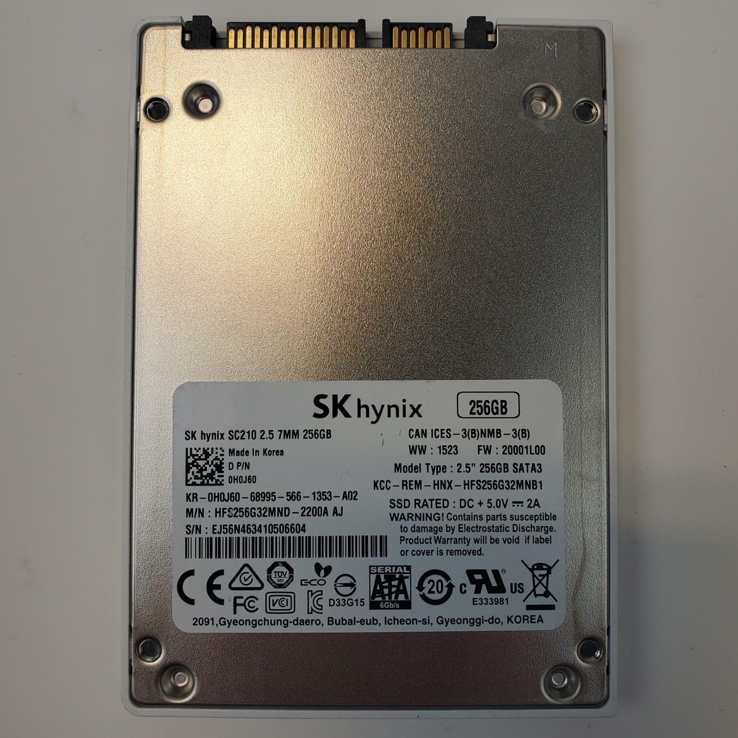 SK Hynix HFS256G32MND 256GB 2.5" SATA Internal SSD | Grade A