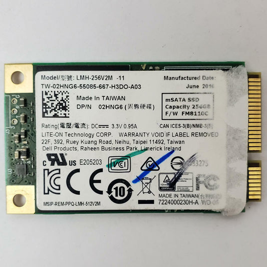 Lite-On LMH-256V2M-11 256GB mSATA Internal SSD | Grade A
