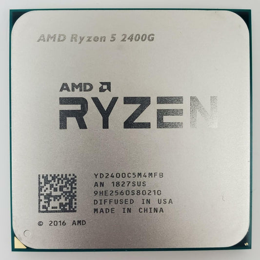AMD Ryzen 5 2400G 3.60GHz Processor | Grade A