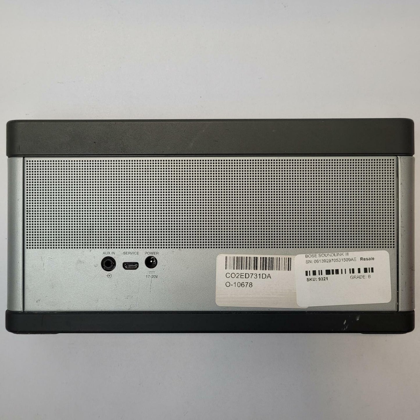 BOSE SOUNDLINK III Bluetooth Speaker | Grade B