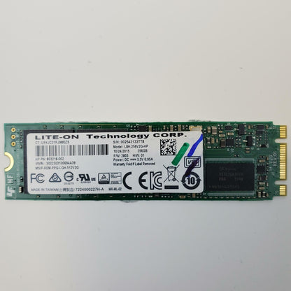 Lite-On L8H-256V2G-HP 256GB 2280 Gen3 M.2 Internal SSD | Grade A