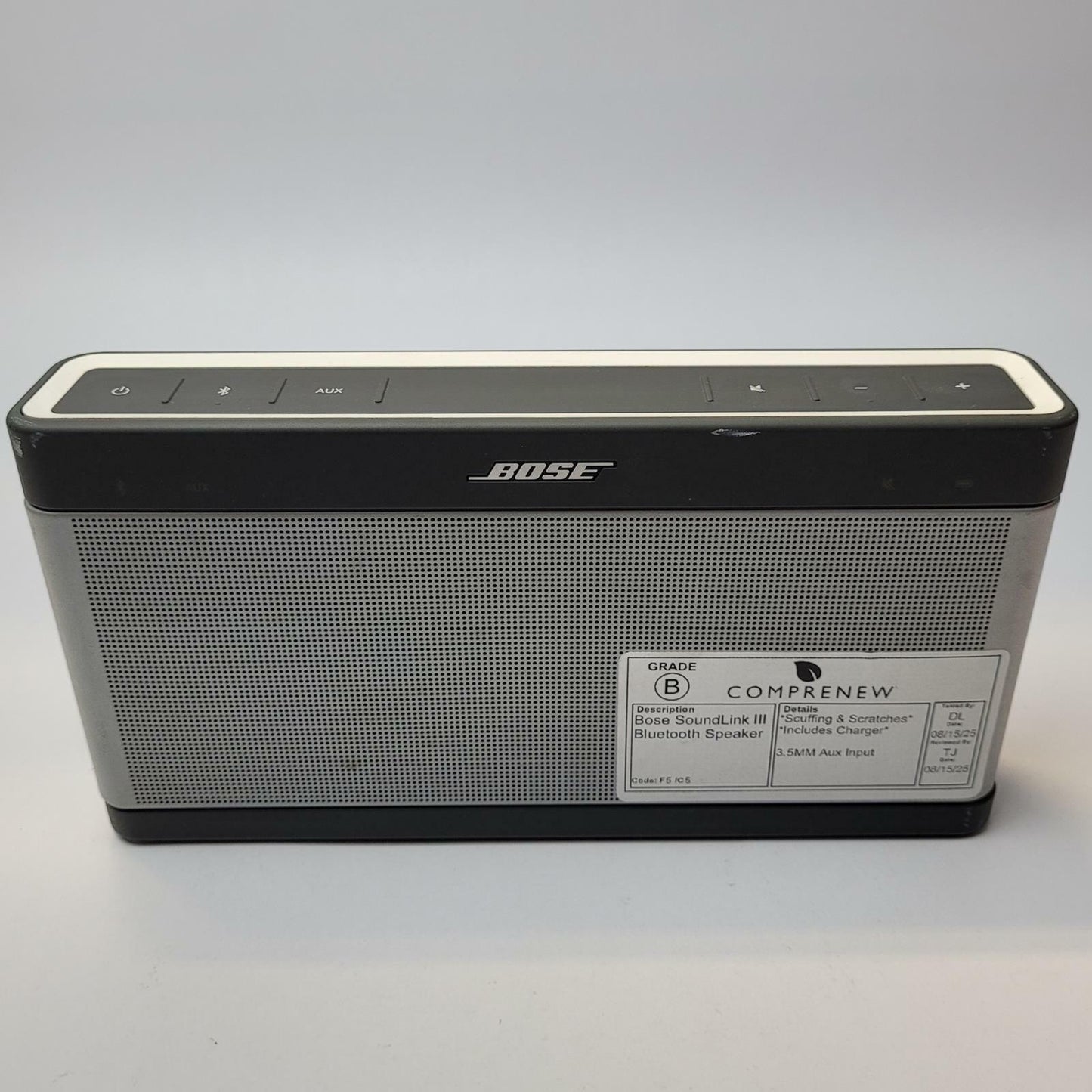 BOSE SOUNDLINK III Bluetooth Speaker | Grade B
