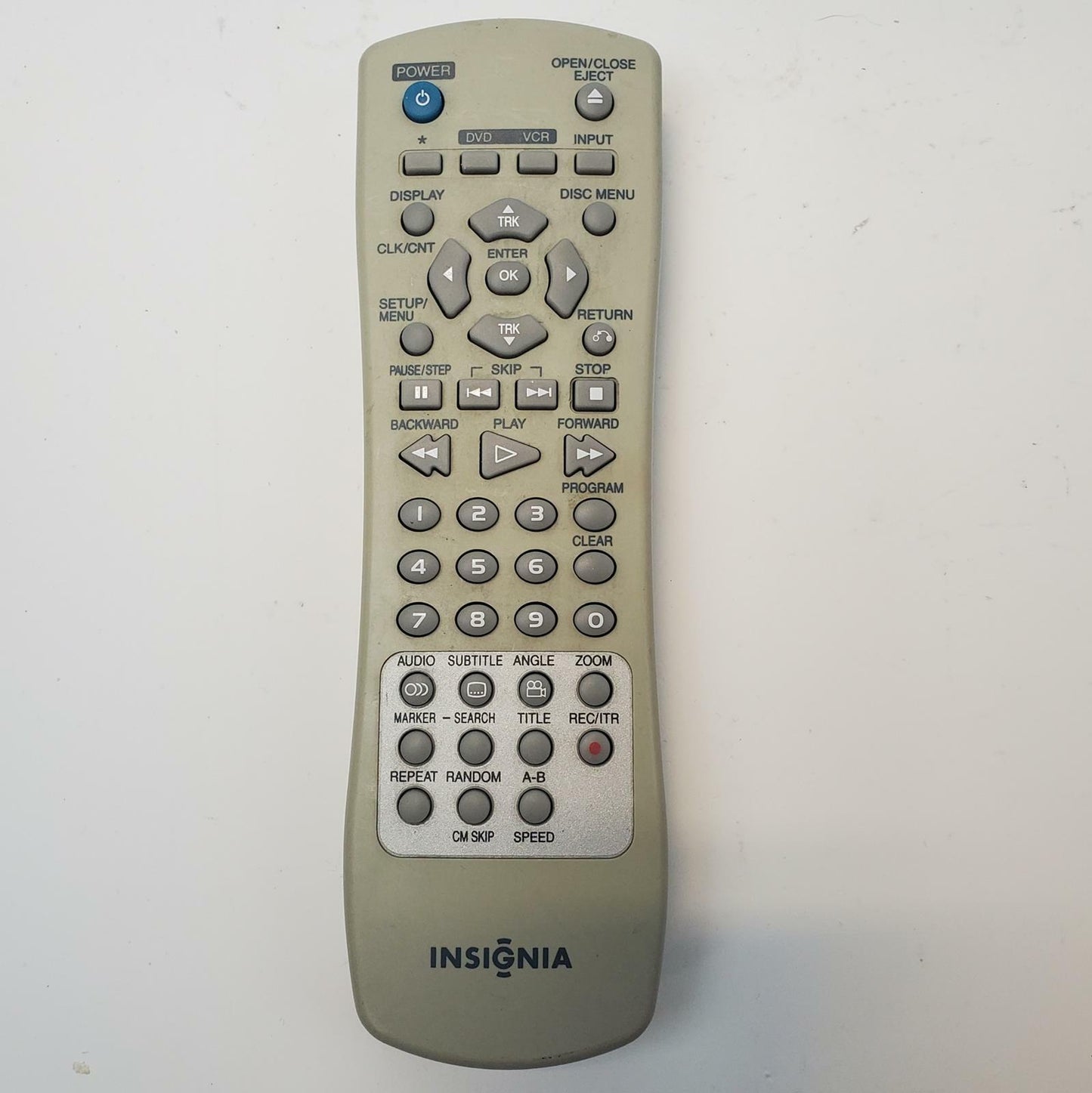 INSIGNIA IS-DVD40924 VCR/DVD Player w/ Remote | Grade B