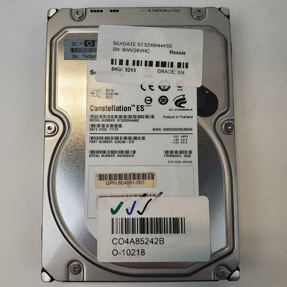 Seagate ST32000444SS 2TB 3.5" SAS Internal HDD | Grade A