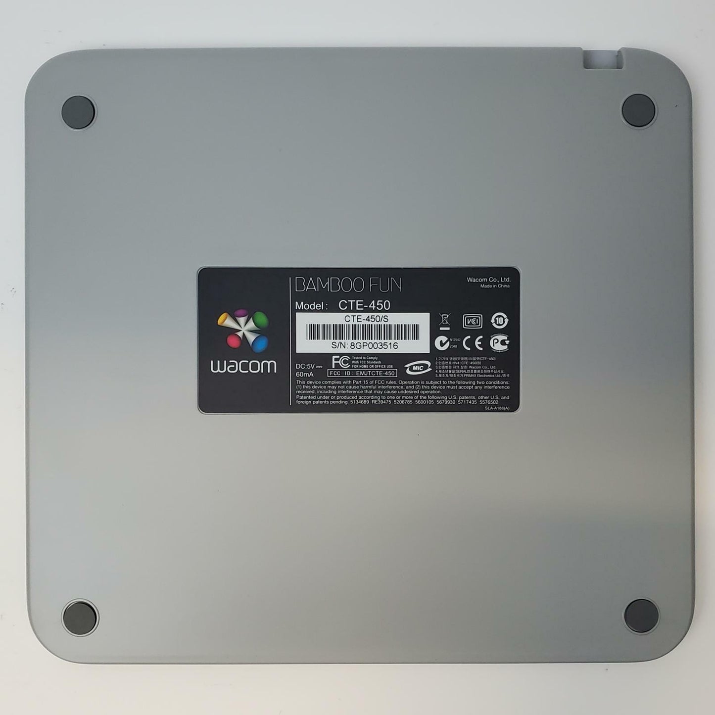 Bamboo Fun Drawing Tablet w/ Mouse | Grade A