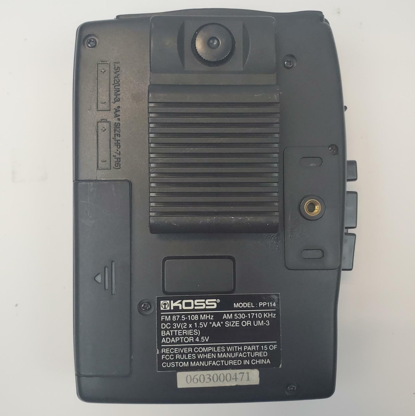 Koss PP114 Personal Cassette Player | Grade B