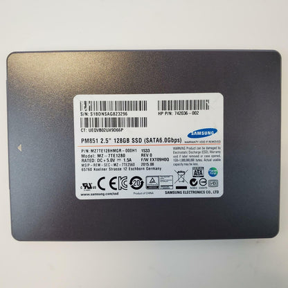 Samsung MZ-7TE1280 128GB 2.5" SATA Internal SSD | Grade A