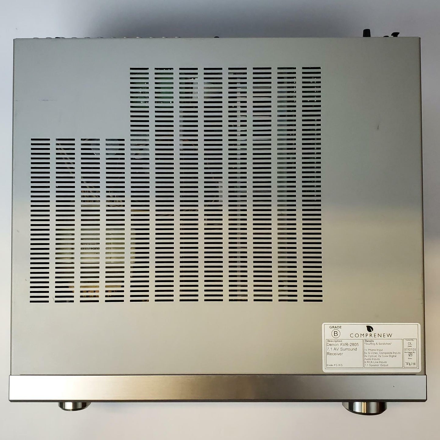 Denon AVR-2805 7.1 AV Surround Receiver | Grade B