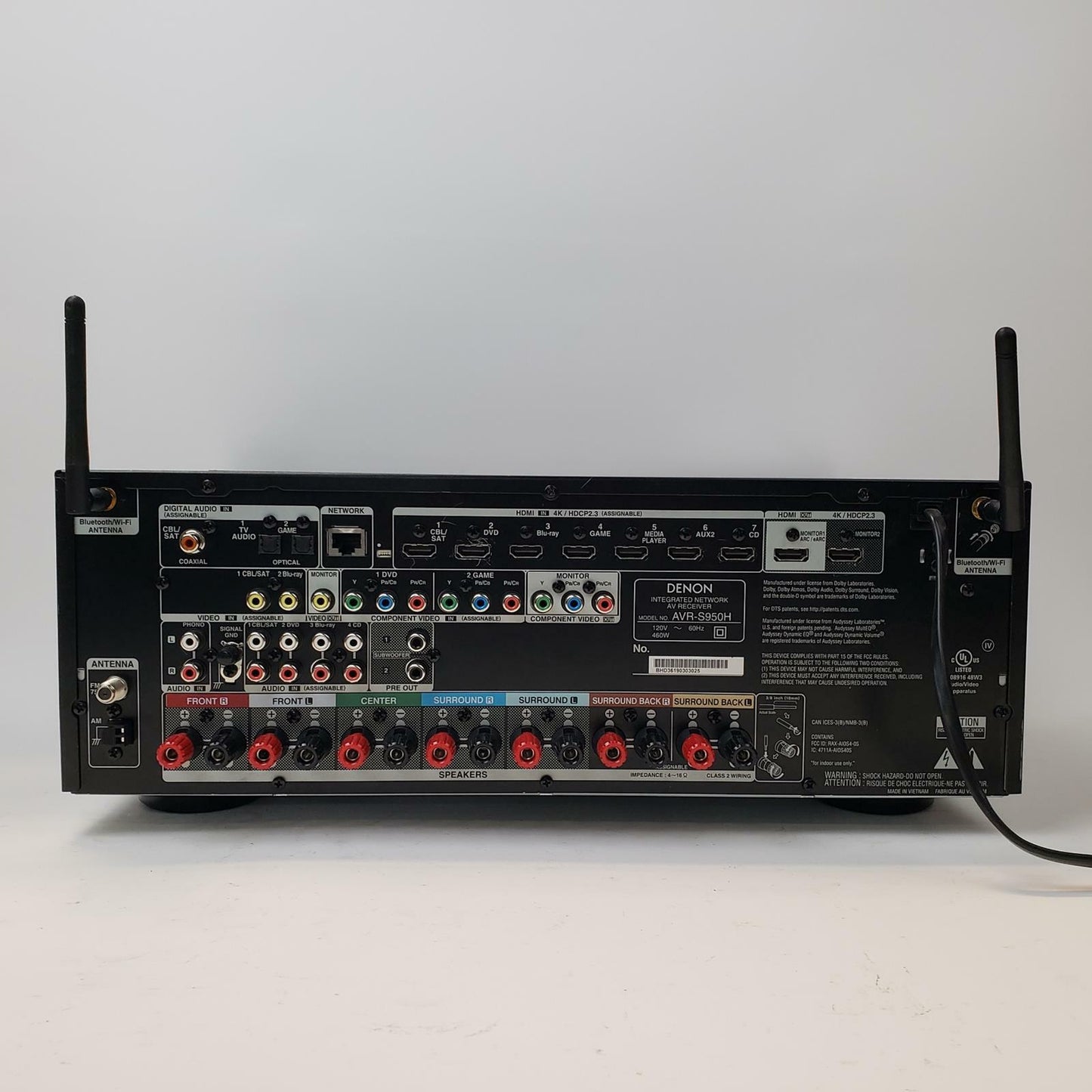 DENON AVR-S950H 7.2 Surround Network Integrated AV Receiver | Grade C