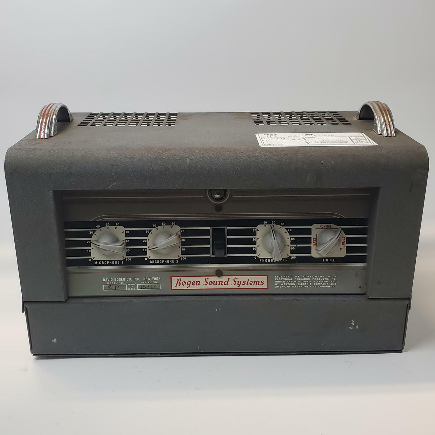 BOGEN E14 PA Tube Amplifier | Grade F