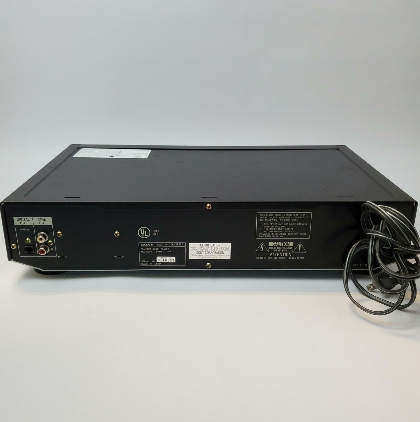 SONY CDP-XE500 CD Player | Grade B