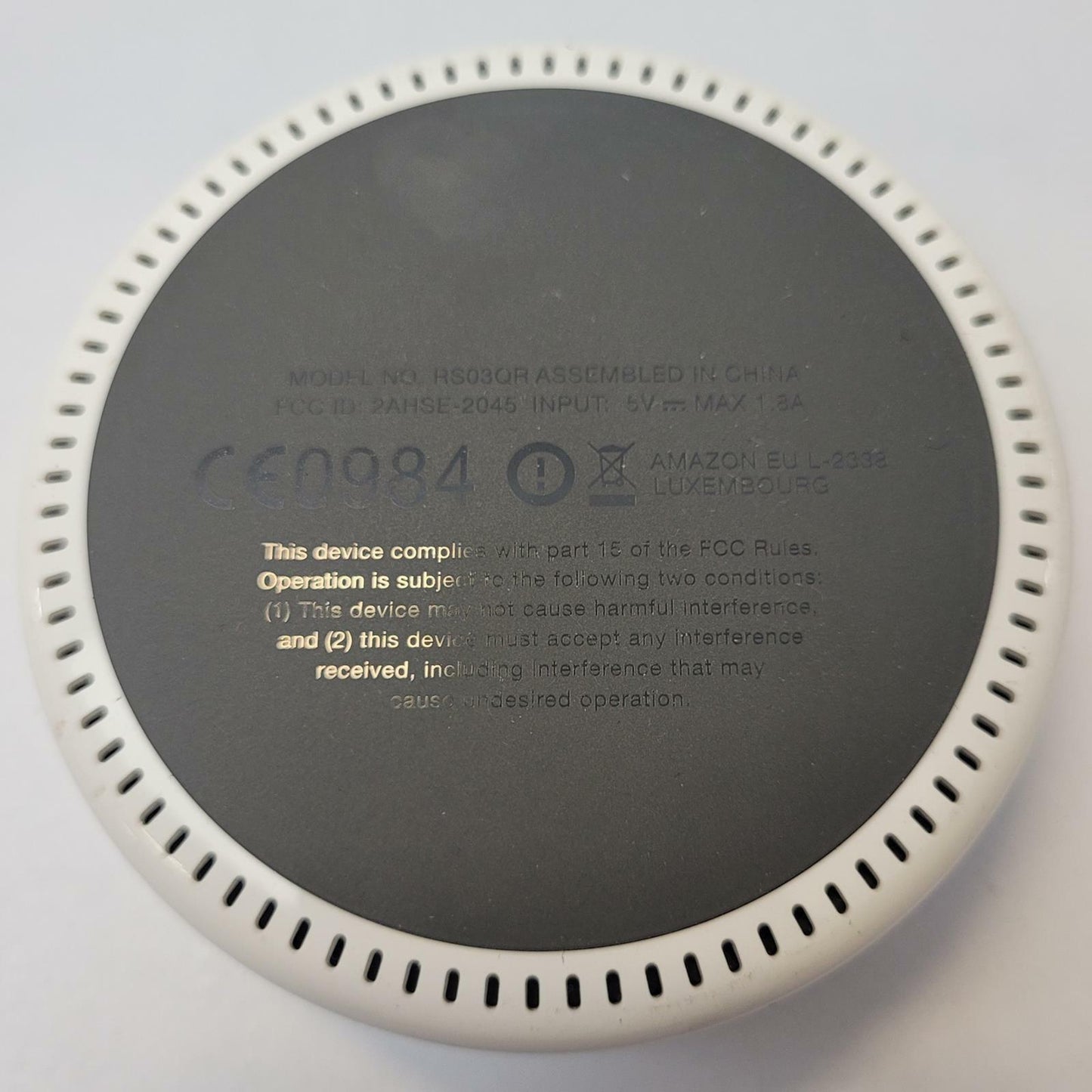 AMAZON RS03QR Echo Dot 2nd Gen Smart Speaker | Grade A