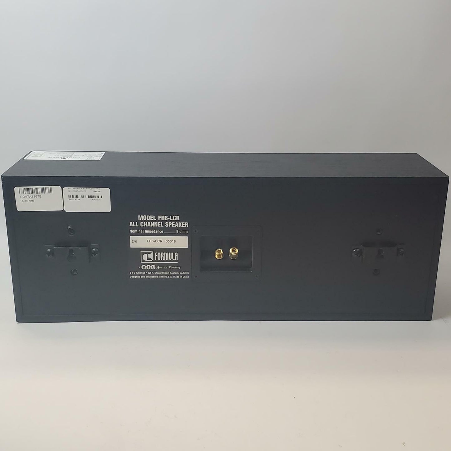 BIC America Formula FH6-LCR All Channel Speaker | Grade C