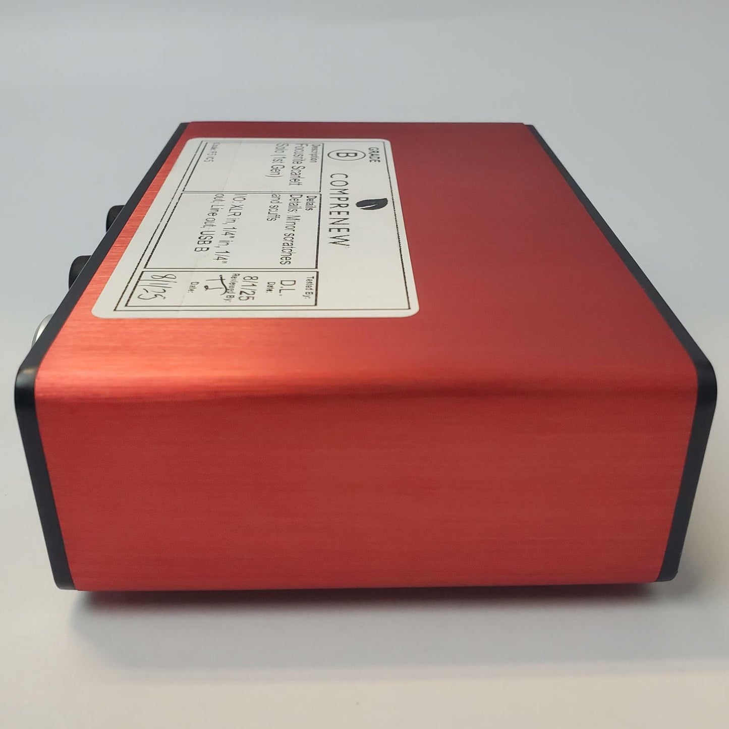 Focusrite Scarlett Solo 1st Gen USB Audio Interface | Grade B