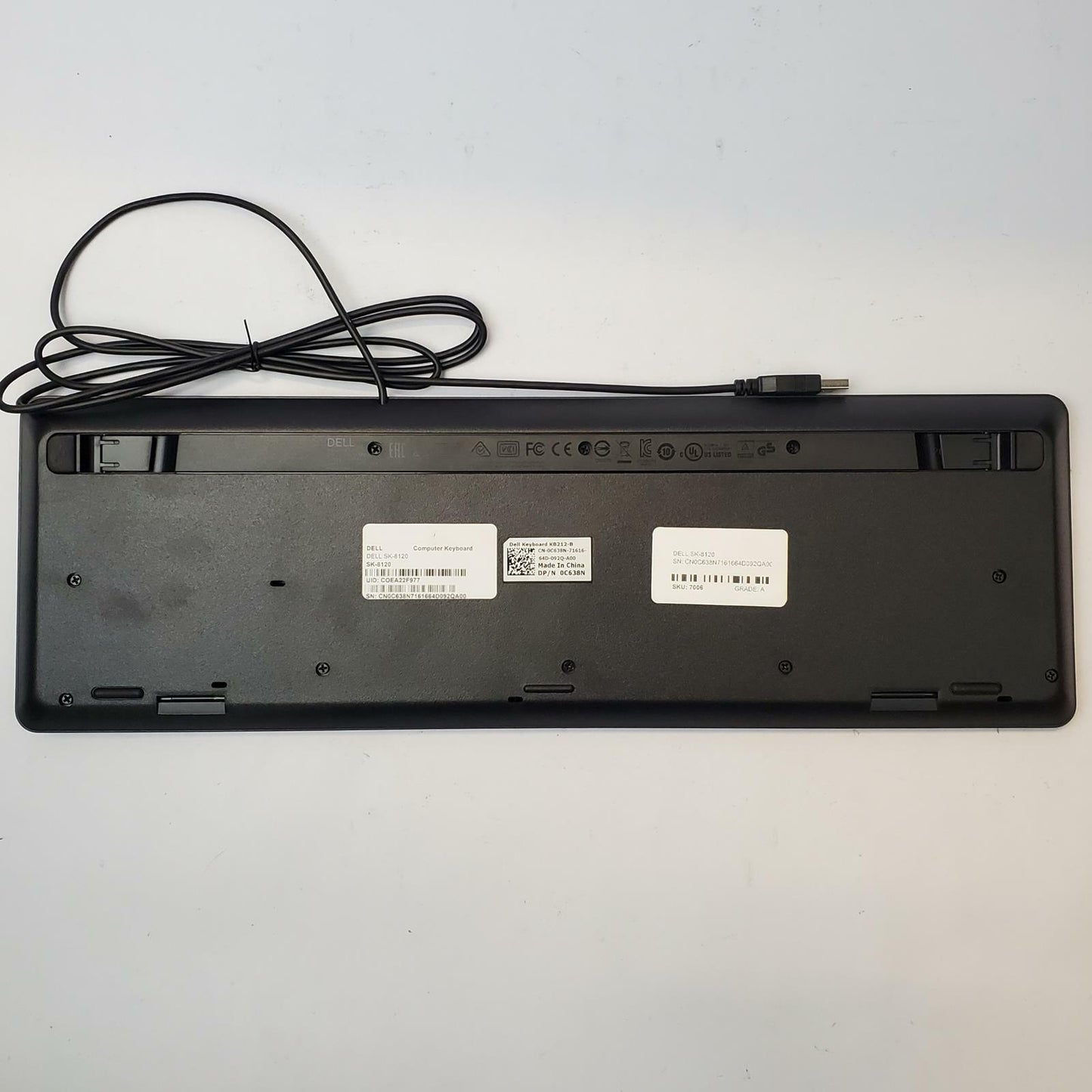 Dell SK-8120 USB Wired Keyboard | Grade A