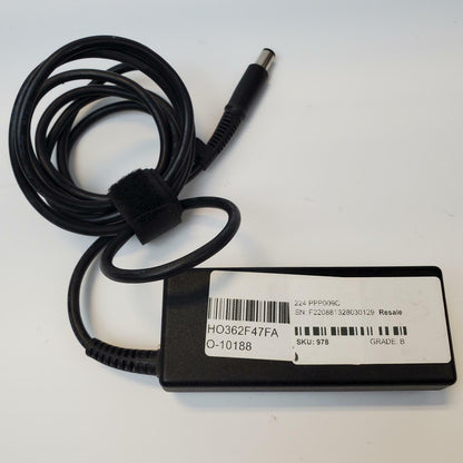 HP 65W 19.5V 3.33A 7.44x5.00mm Large-Barrel AC Adapter Bundle (75x) | Grade A