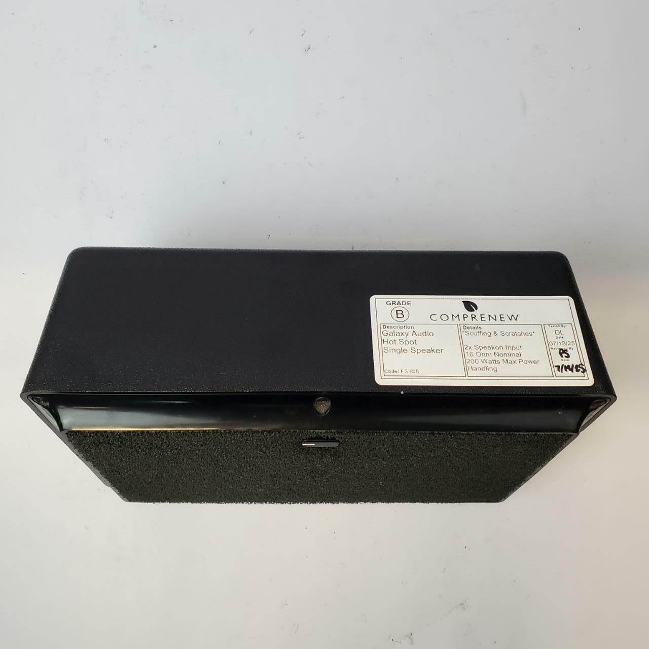 Galaxy Audio Hot Spot Single Speaker | Grade B | 7974