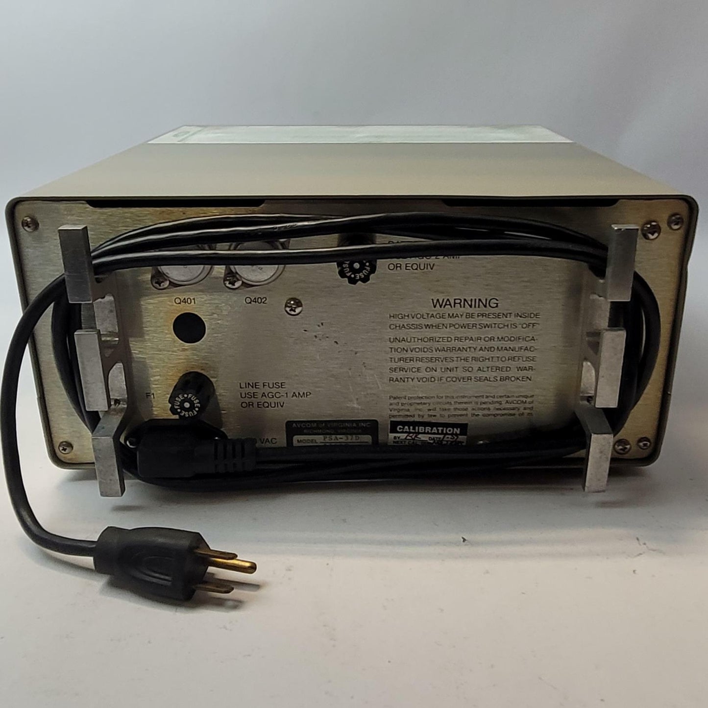 AVCOM PSA-37D Portable Spectrum Analyzer | Grade F