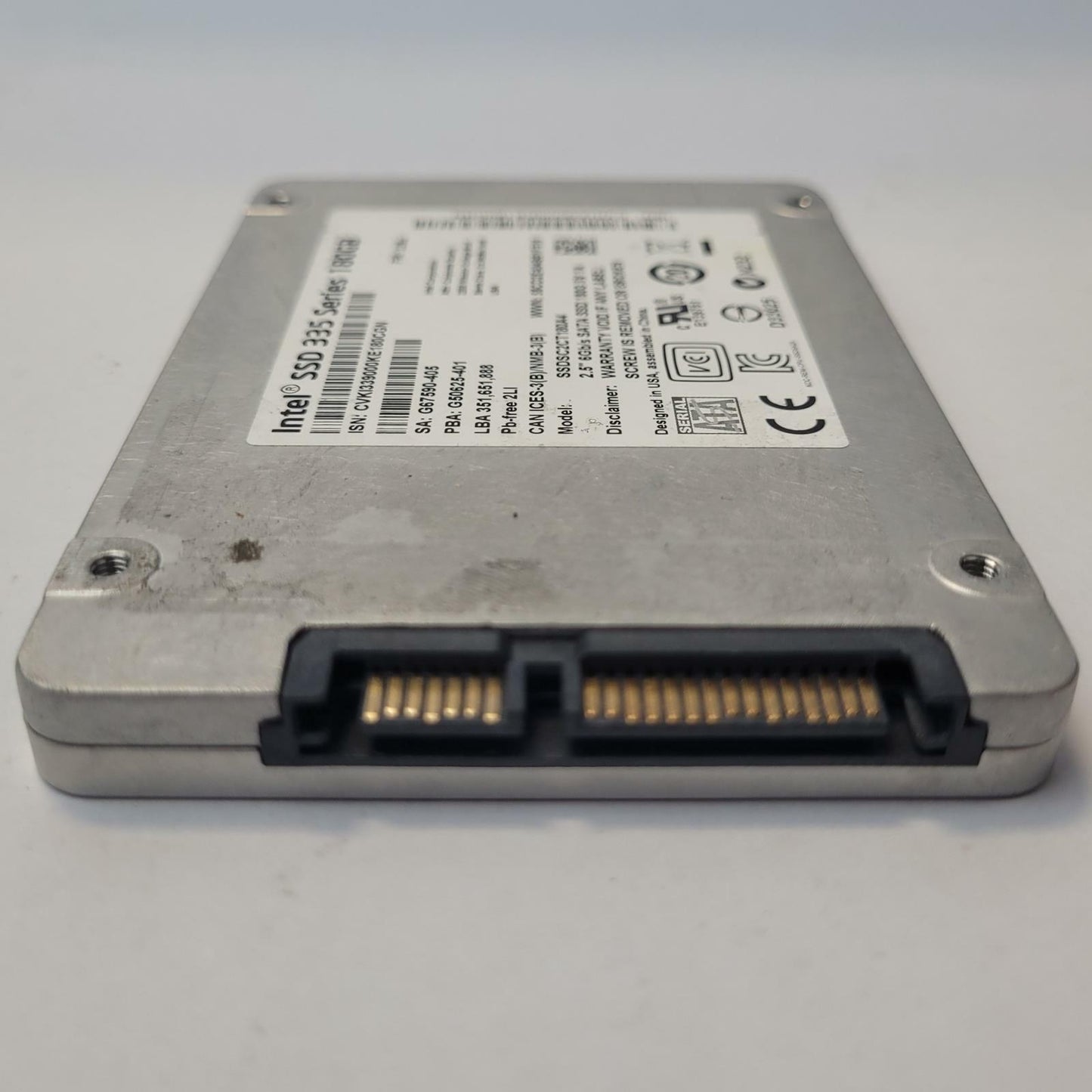 INTEL SSDSC2CT180A4 180GB 2.5" SATA Internal SSD | Grade A