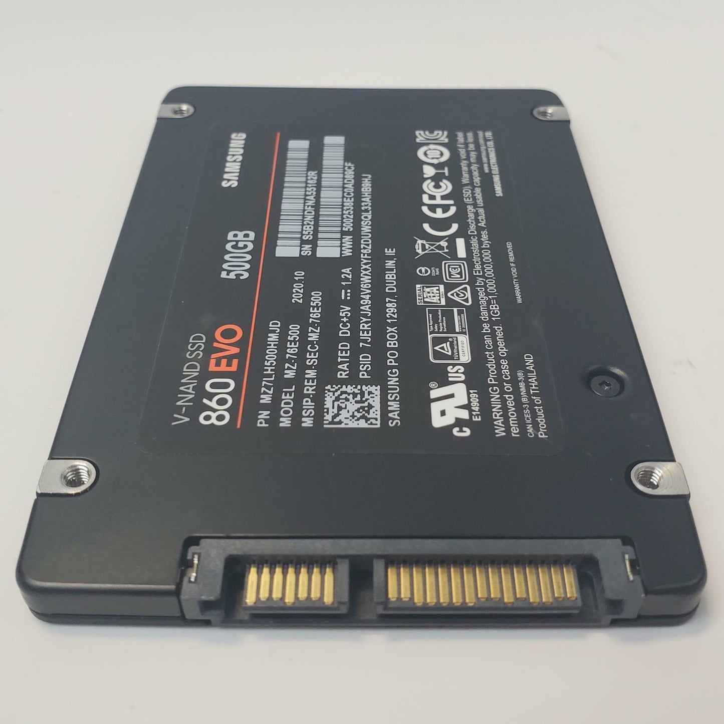 Samsung MZ-76E500 500GB 2.5" SATA Internal SSD | Grade A