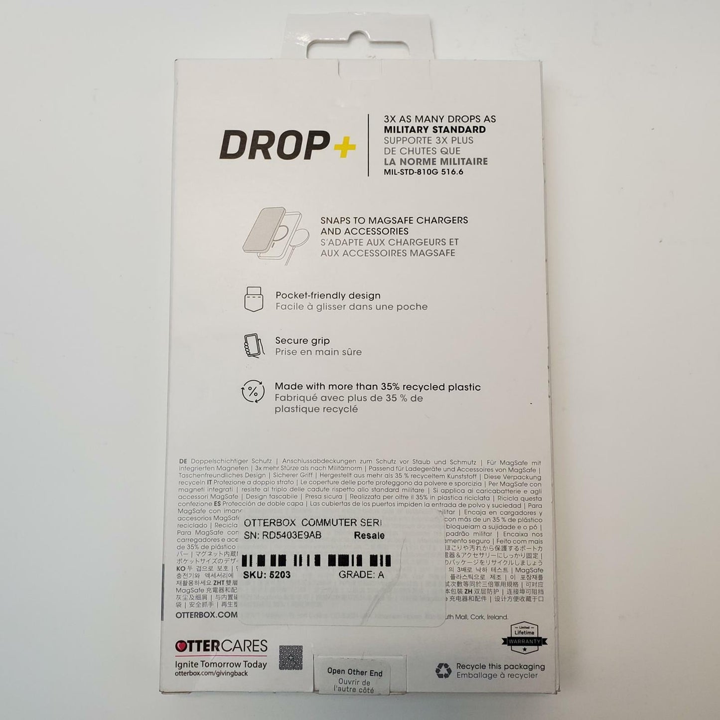 OtterBox Commuter Series for MagSafe iPhone 15 Pro Max Case (Green) | Grade A