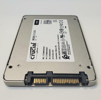 Crucial CT250MX500SSD1 250GB 2.5" SATA Internal SSD | Grade A