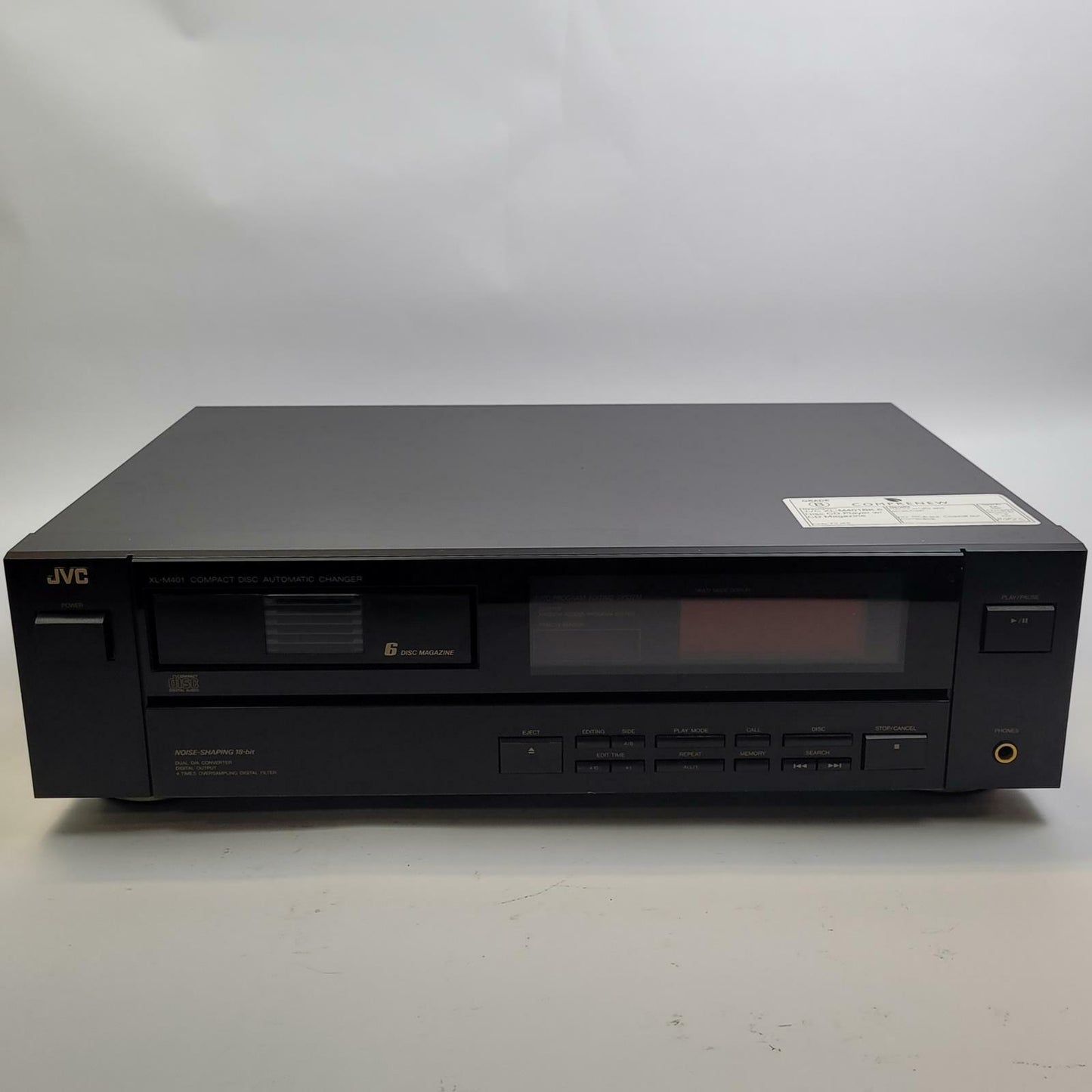 JVC XL-M401BK 6-Disc CD Player | Grade B