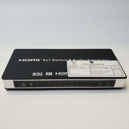Unknown HDMI 5x1 Switch and Audio Extractor | Grade B