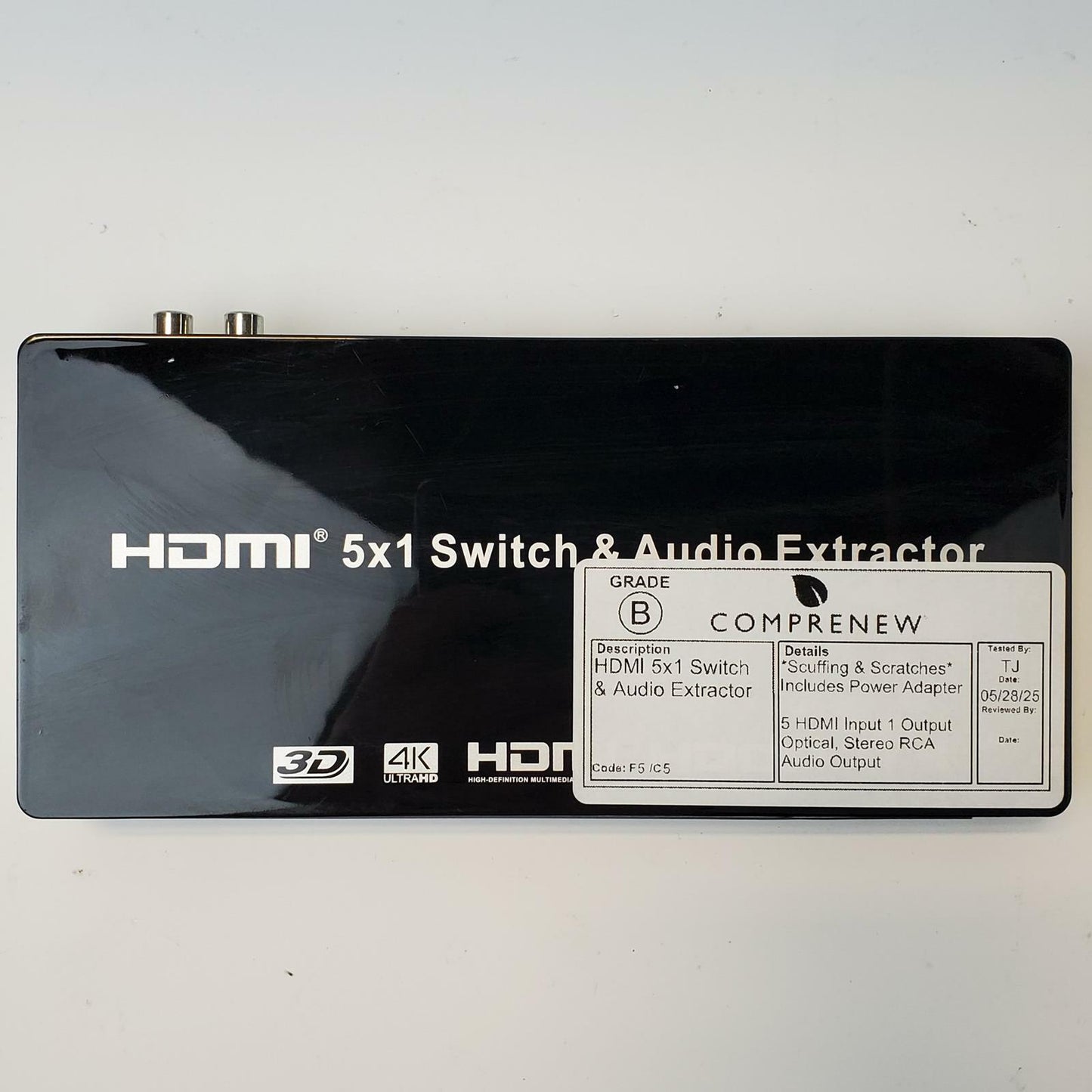 Unknown HDMI 5x1 Switch and Audio Extractor | Grade B