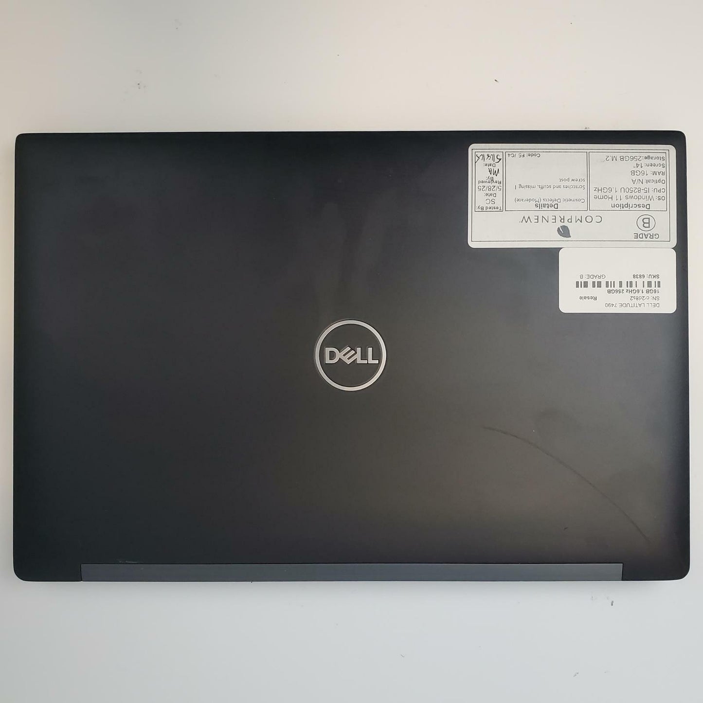 DELL LATITUDE 7490 Win 11 Home i5-8250U 16GB RAM 256GB M.2 | Grade B