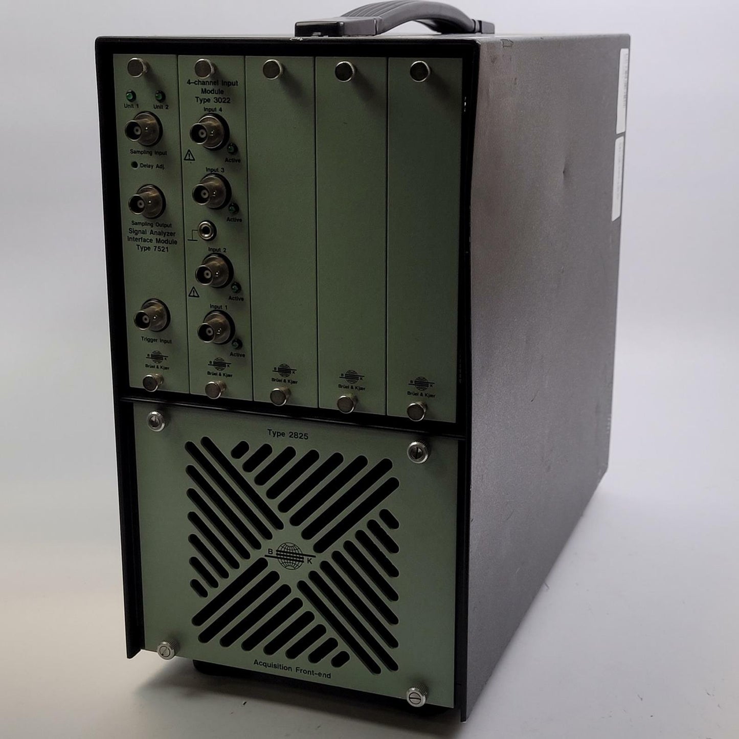 Bruel & Kjaer Type 2825 Case w/ 7521 & 3022 Modules | Grade F