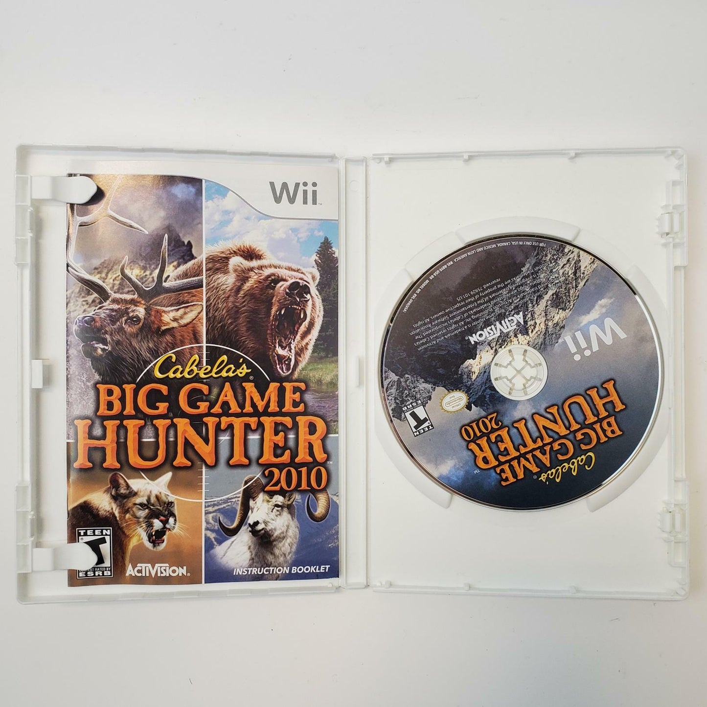 Nintendo Wii Game: Cabela's Big Game Hunter 2010 | Grade B