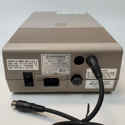 Commodore 1541 5-1/4" Floppy Disk Drive | Grade F