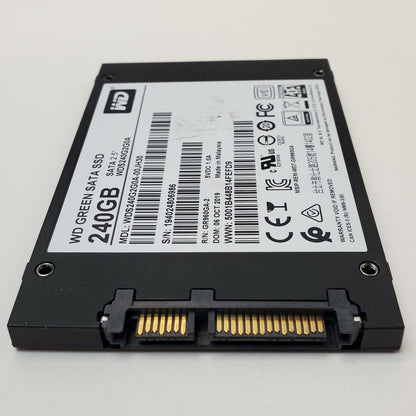 Western Digital WDS240G2G0A-00JH30 240GB 2.5" SATA Internal SSD | Grade A