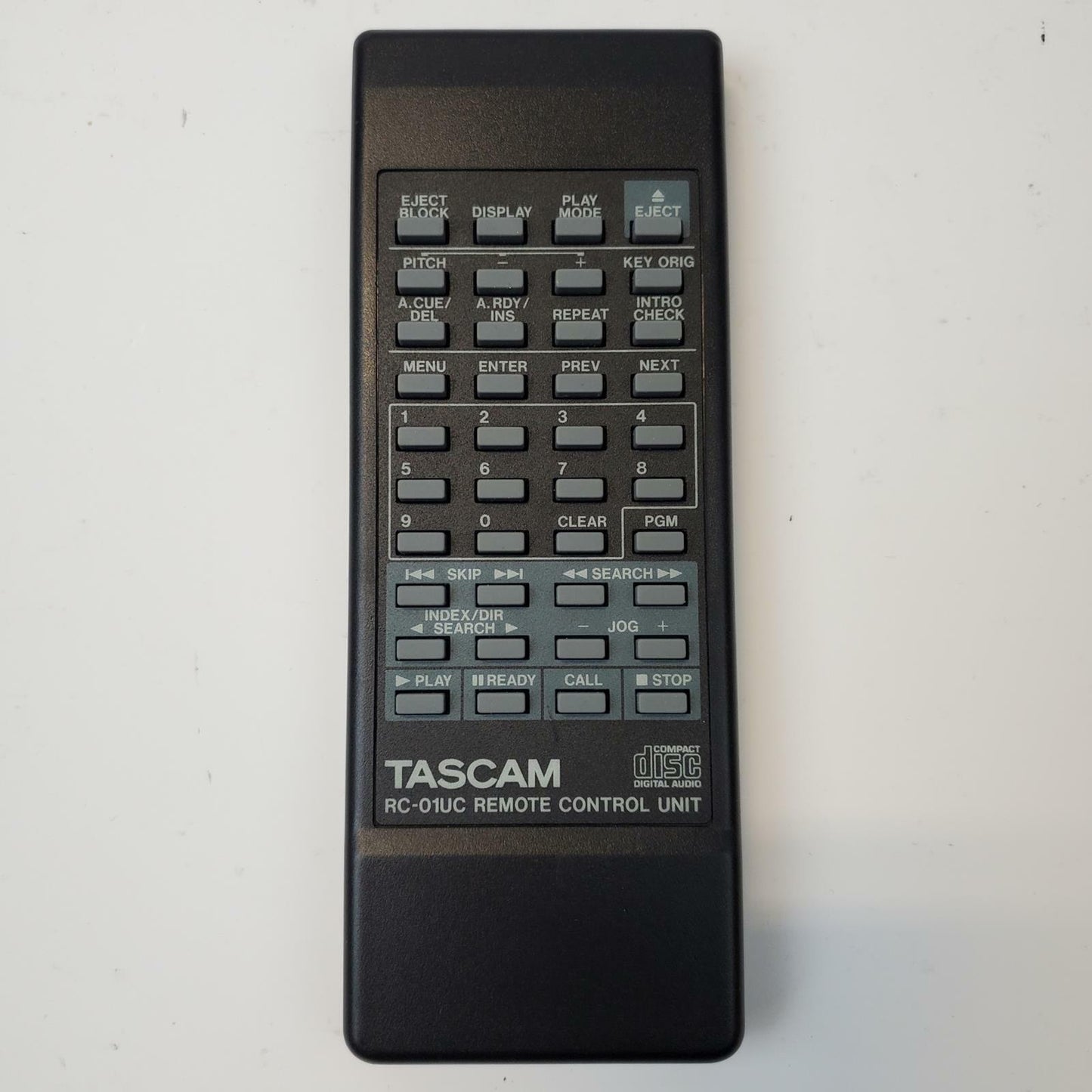 Tascam CD-01U Rack Mount CD Player w/ Remote | Grade D