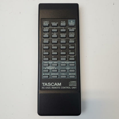 Tascam CD-01U Rack Mount CD Player w/ Remote | Grade D