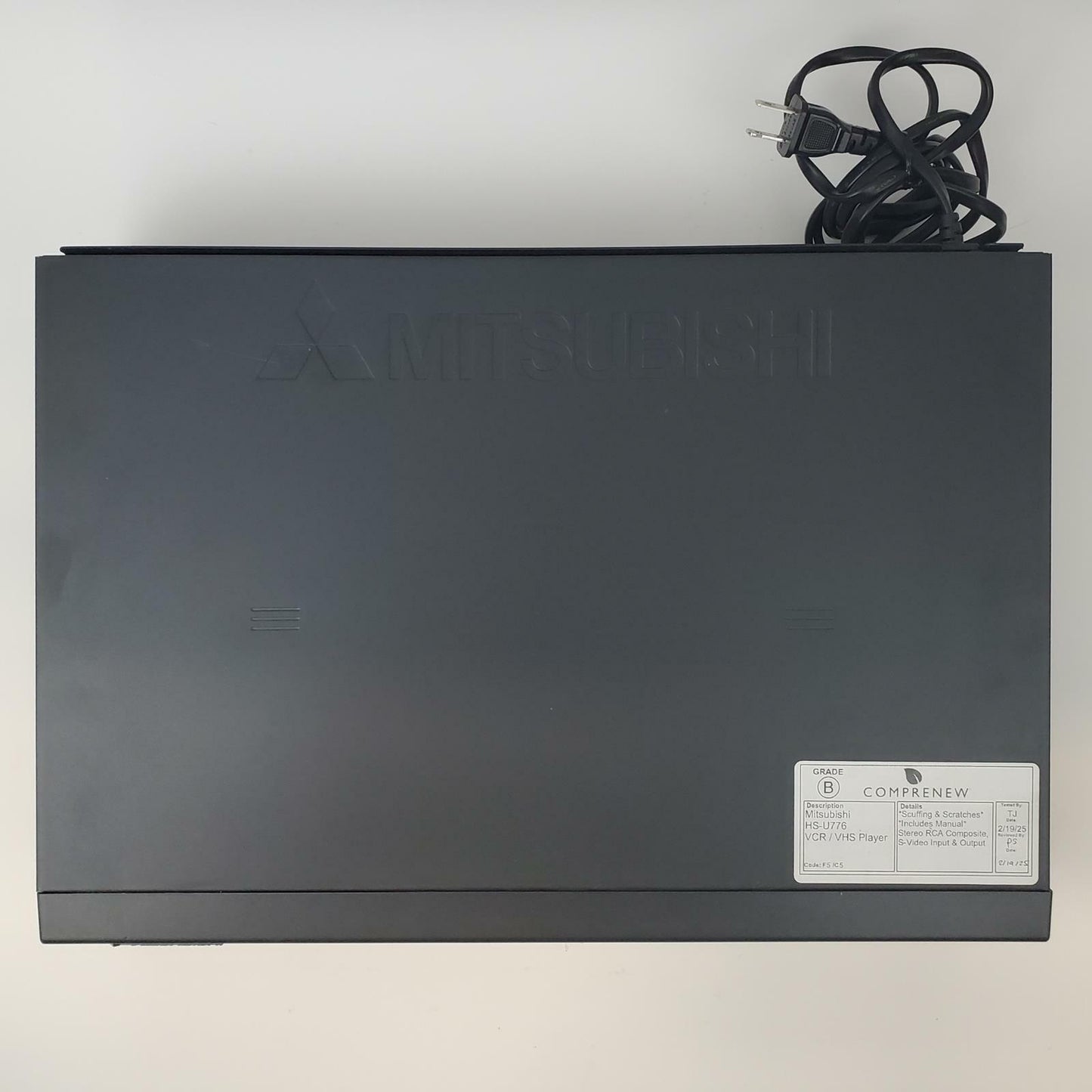 Mitsubishi HS-U776 VCR/VHS Player | Grade B