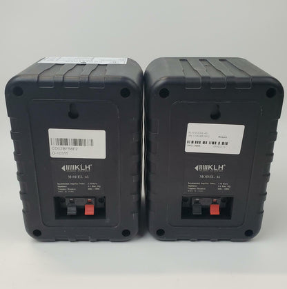 KLH Model 45 Stereo Speaker Pair | Grade B