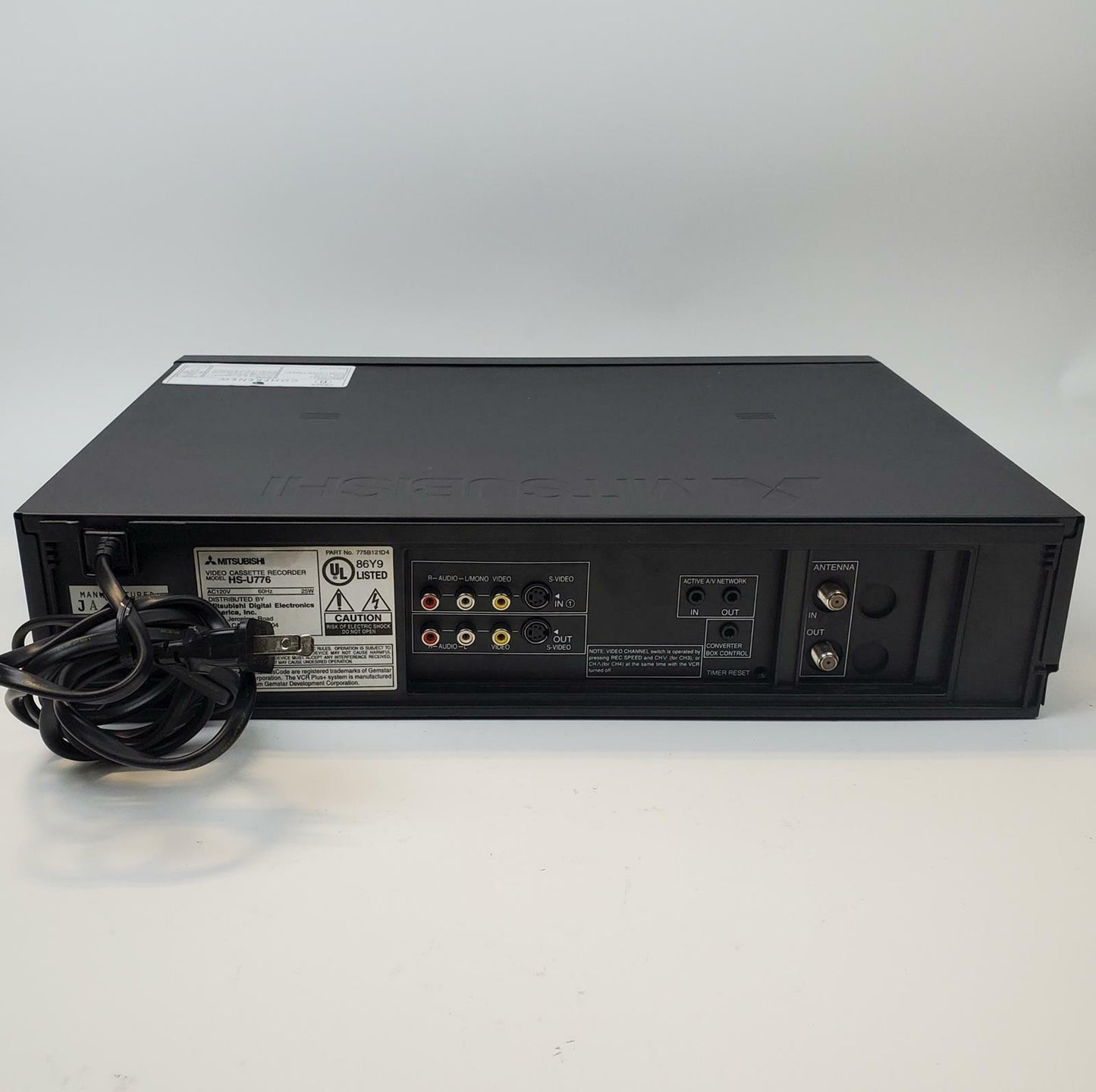 Mitsubishi HS-U776 VCR/VHS Player | Grade B