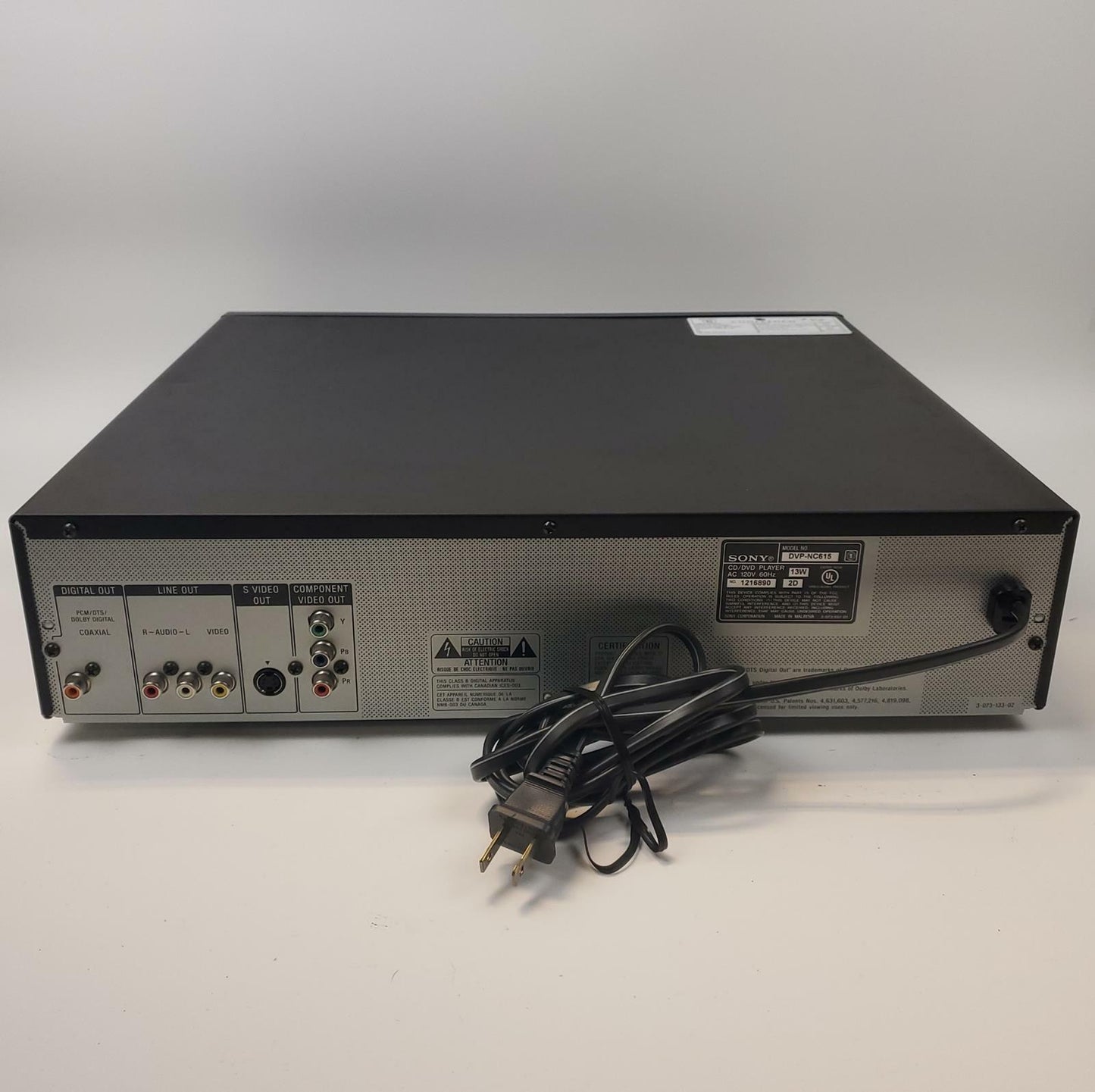 Sony DVP-NC615 5-Disc CD/DVD Player | Grade B