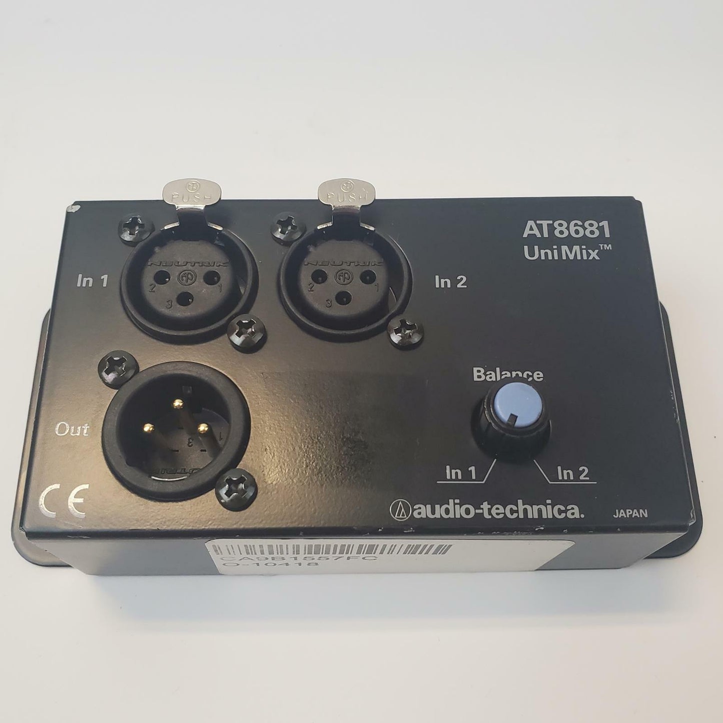 Audio-Technica AT8681 UniMix Passive Microphone Combiner | Grade B