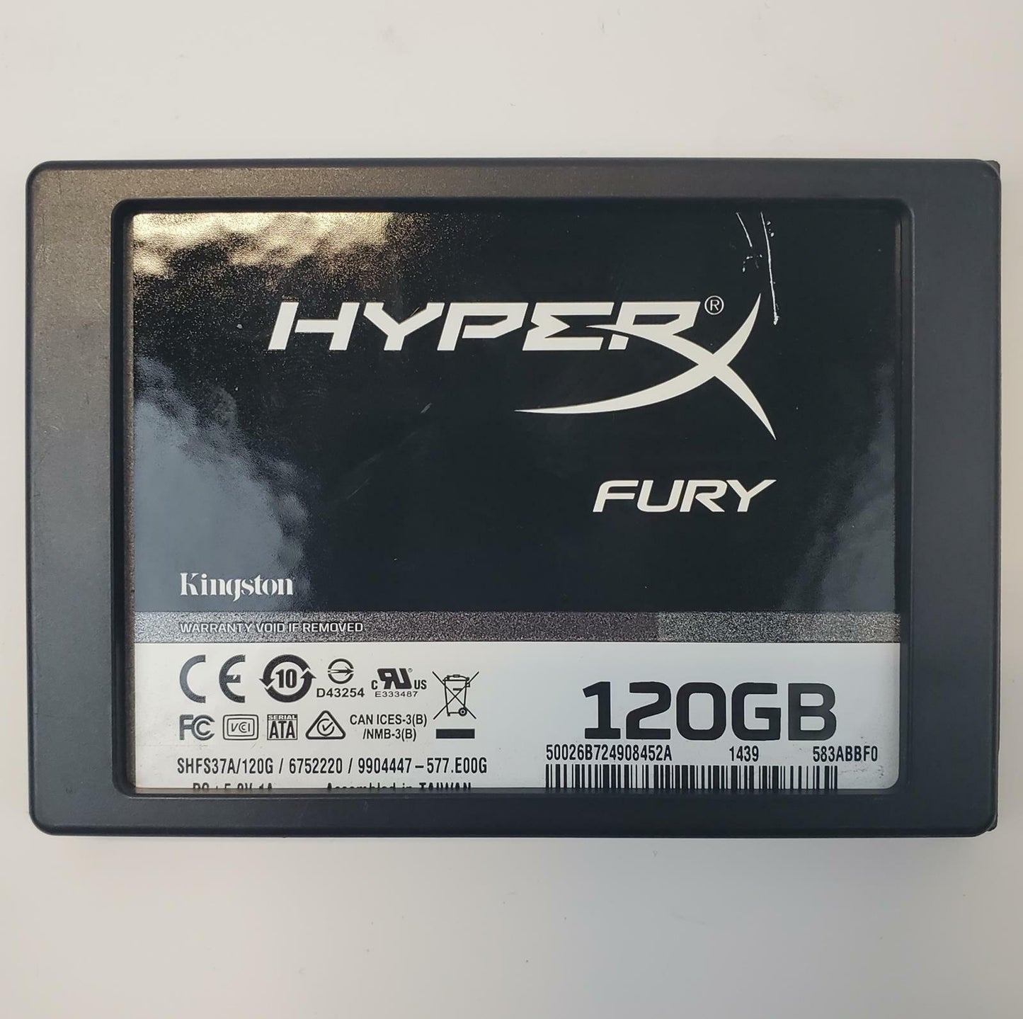 Kingston SHFS37A/120G 120GB 2.5" SATA Internal SSD | Grade A