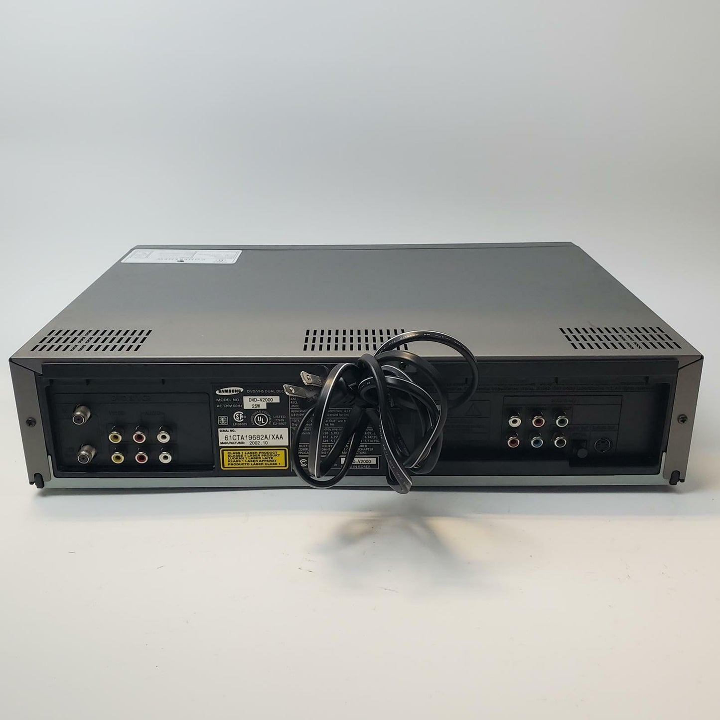 Samsung DVD-V2000 VCR/DVD Player | Grade B