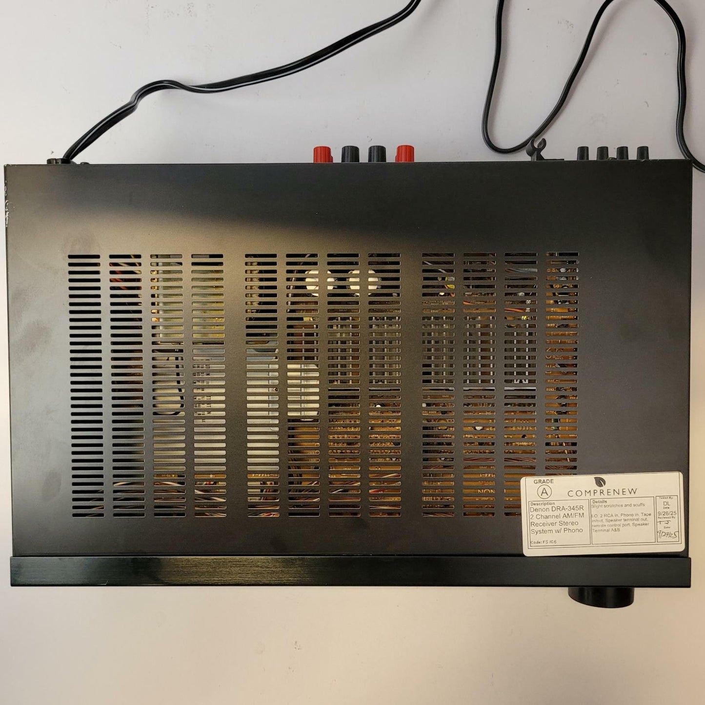 DENON DRA-345R AM/FM Stereo Receiver | Grade A