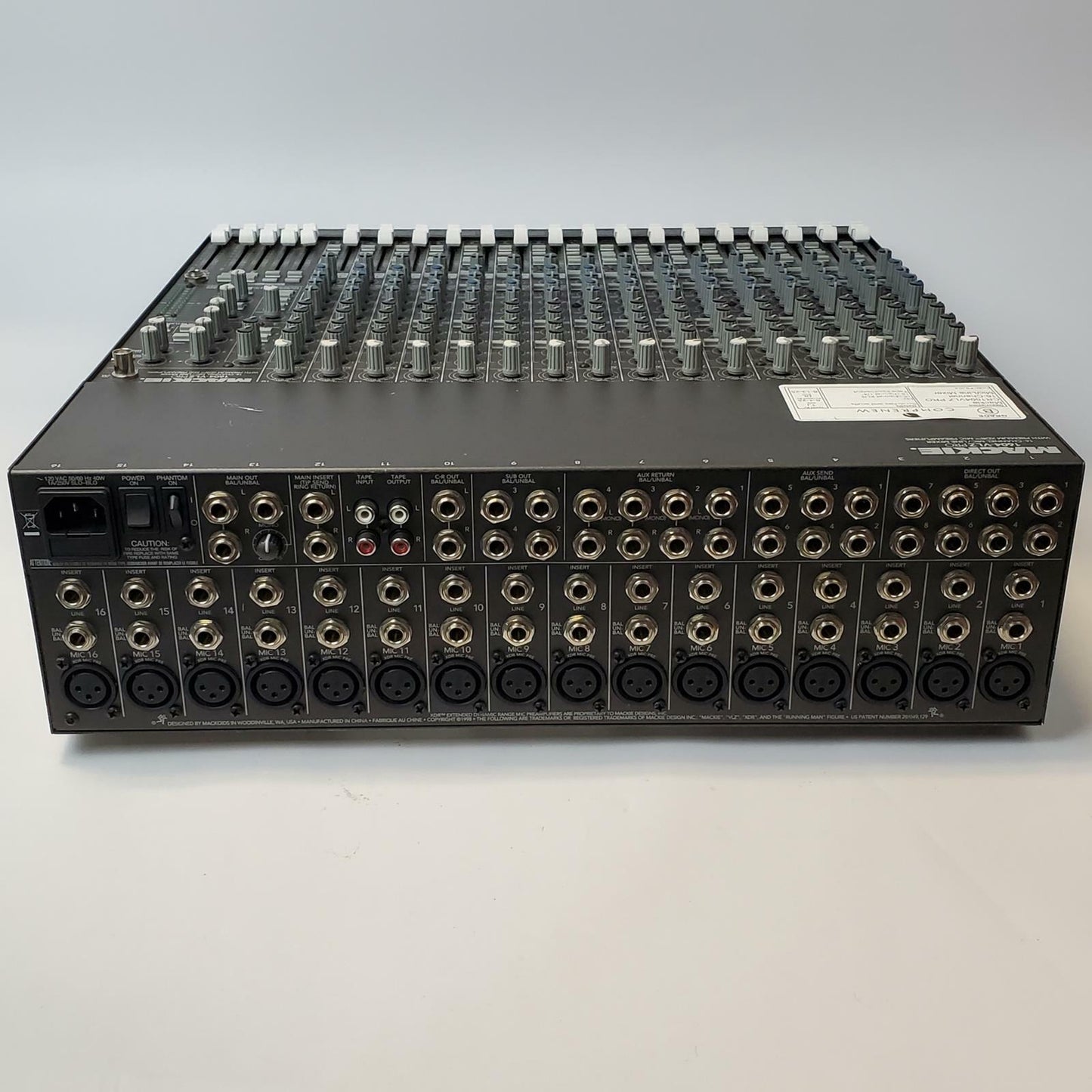 MACKIE CR1604VLZ Pro 16-Channel Mic/Line Mixer | Grade B